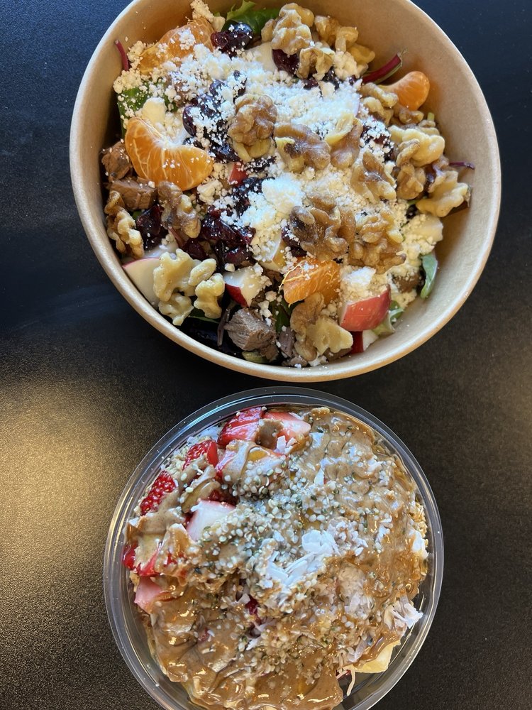 Food from Fresh Greens And Proteins