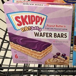 Vons - Peanut butter & grape jelly wafer bars
