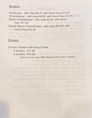 Menu photo 3 The Fort Lebanon, NH Menu photo 3 The Fort Lebanon, NH