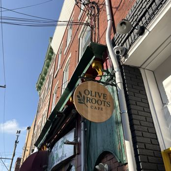 Olive Roots Cafe - Outdoor Sign - Coffee & Tea Near Me - Philadelphia, Pennsylvania Olive Roots Cafe - Outdoor Sign - Coffee & Tea Near Me - Philadelphia, Pennsylvania