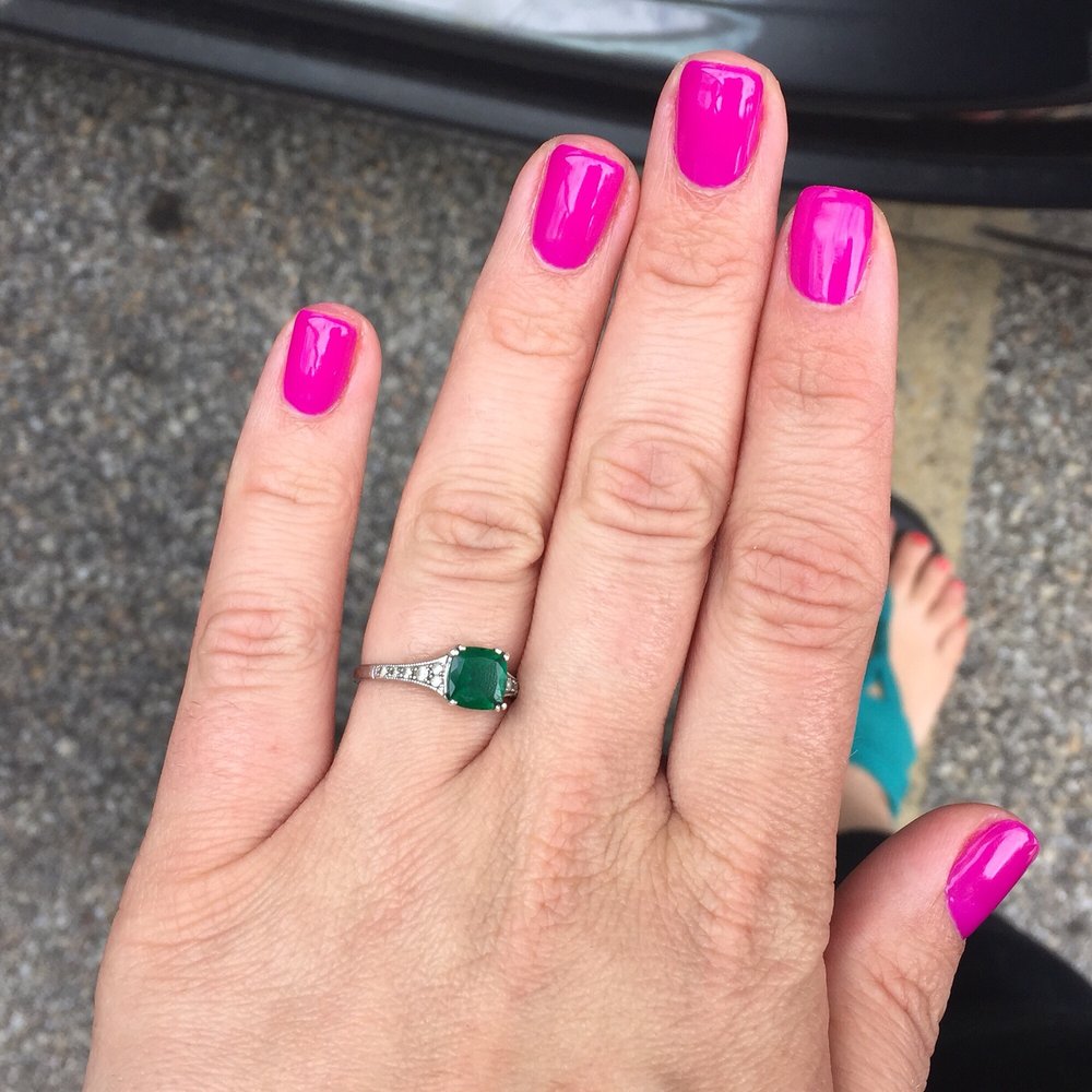 VIP Nails - They do a wonderful job here! This is my new gel manicure! - Nail Salons Near Me - Worcester, Massachusetts VIP Nails - They do a wonderful job here! This is my new gel manicure! - Nail Salons Near Me - Worcester, Massachusetts