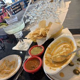 Sat at the bar, great service and house margaritas were amazing Sat at the bar, great service and house margaritas were amazing