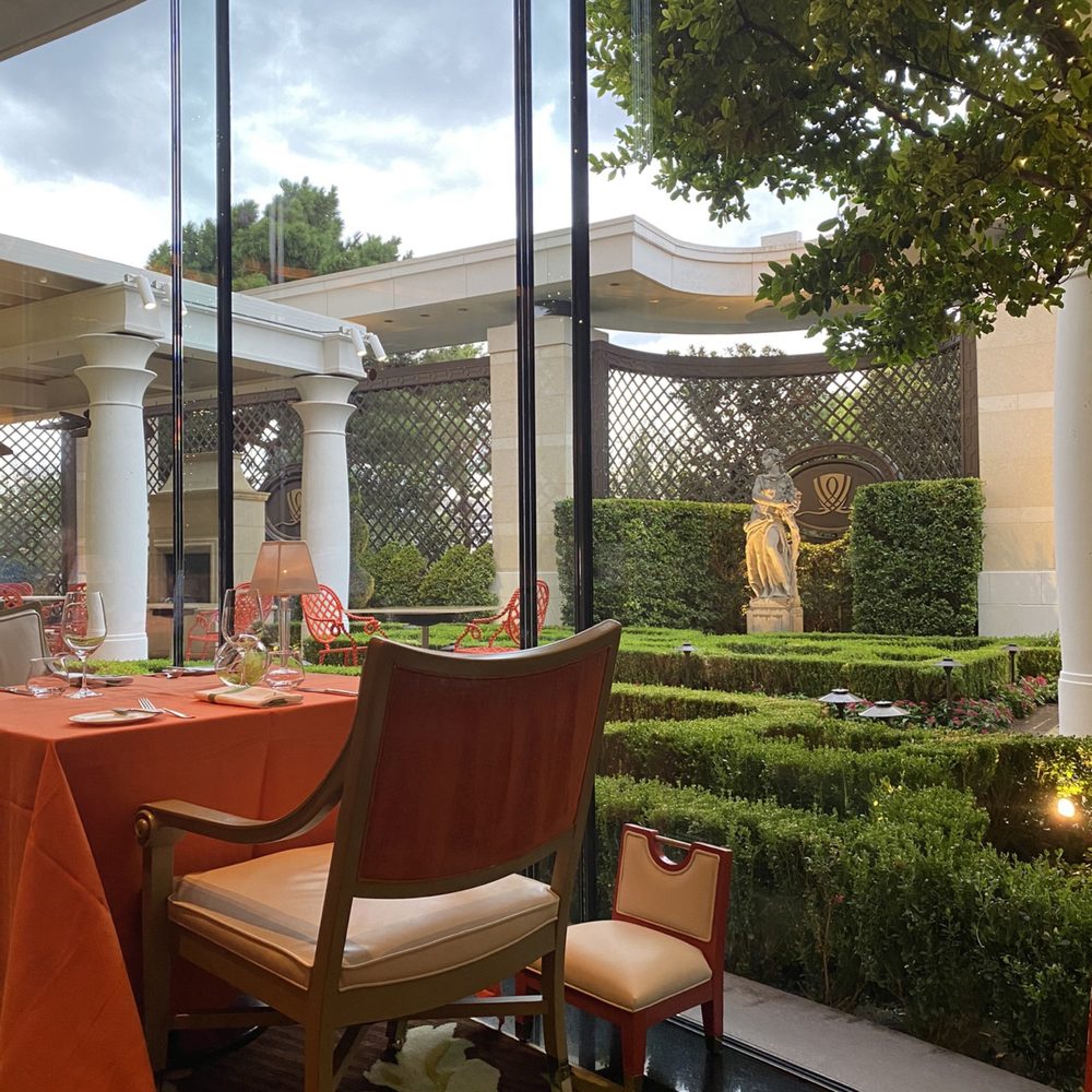 Sinatra - View of the garden area - Italian Near Me - Las Vegas, Nevada Sinatra - View of the garden area - Italian Near Me - Las Vegas, Nevada