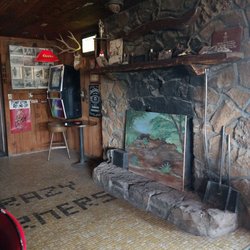 Crazy Corners Saloon & Dance Hall - Fireplace is going in the winter