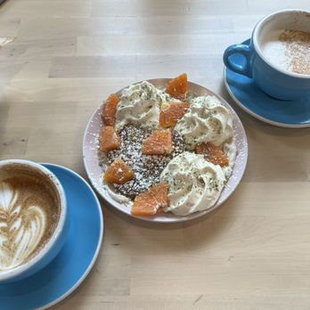 Cadejo Coffee - French toast, vanilla chai latte, and wildflower honey latte. - Coffee & Tea Near Me - Portland, Oregon Cadejo Coffee - French toast, vanilla chai latte, and wildflower honey latte. - Coffee & Tea Near Me - Portland, Oregon