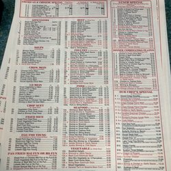 China Kitchen - Menu