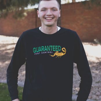Guaranteed Pest Control - Meet Tyler! He's a certified applicator and has been with Guaranteed for 2 years! - Pest Control Near Me - Gilbert, Arizona Guaranteed Pest Control - Meet Tyler! He's a certified applicator and has been with Guaranteed for 2 years! - Pest Control Near Me - Gilbert, Arizona