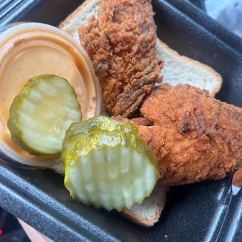 Dave's Hot Chicken - 2 piece with and extra tender - Chicken Shop Near Me - Tampa, Florida Dave's Hot Chicken - 2 piece with and extra tender - Chicken Shop Near Me - Tampa, Florida