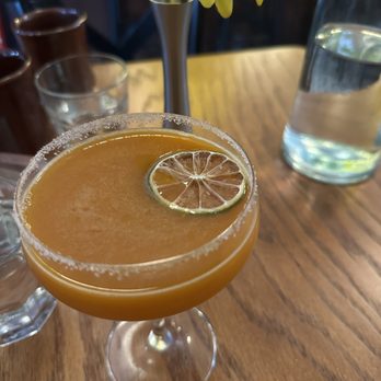 Recette - Miss O'Hara (virgin). Although I can guarantee that the alcoholic version is just as good. - French Near Me - Brooklyn, New York Recette - Miss O'Hara (virgin). Although I can guarantee that the alcoholic version is just as good. - French Near Me - Brooklyn, New York