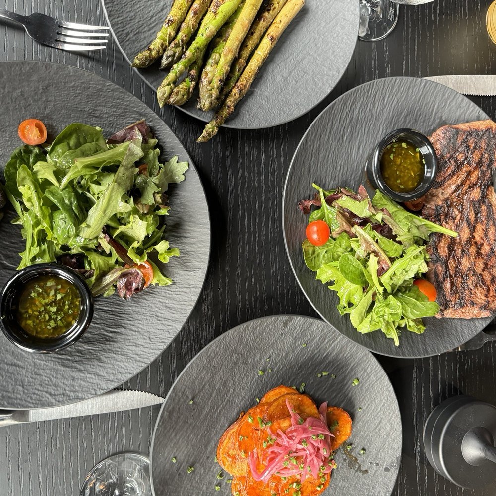 Westso - Filet, sirloin, papas bravas, asparagus - Steakhouses Near Me - Chicago, Illinois Westso - Filet, sirloin, papas bravas, asparagus - Steakhouses Near Me - Chicago, Illinois