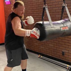9Round Kickboxing Fitness - Killing the bag. Dare you to come try it out. You will not regret it