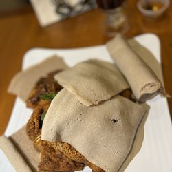 Abuare  Restaurant - Ethiopian Tea & lamb DELICIOUS