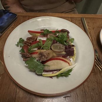 MAMA Oakland - Salad with apples, grapes & a perfectly complementary Dijon based dressing - Italian Near Me - Oakland, California MAMA Oakland - Salad with apples, grapes & a perfectly complementary Dijon based dressing - Italian Near Me - Oakland, California