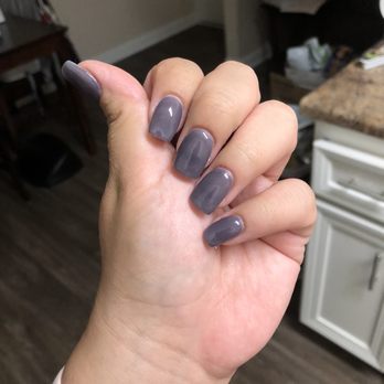 Millennium Nails & Spa - Dip powder with short extension - Nail Salons Near Me - Riverside, California