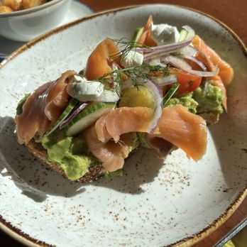 Hudson & Nash - Avo Toast - New American Near Me - San Diego, California Hudson & Nash - Avo Toast - New American Near Me - San Diego, California