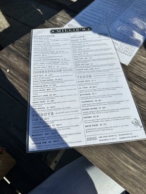 Menu photo 3 Millie's Nantucket, MA Menu photo 3 Millie's Nantucket, MA