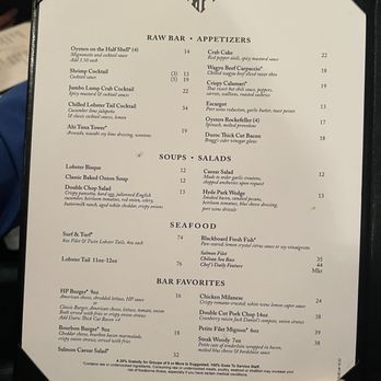 Hyde Park Prime Steakhouse - Menu 11/19 - Steakhouses Near Me - Dublin, Ohio Hyde Park Prime Steakhouse - Menu 11/19 - Steakhouses Near Me - Dublin, Ohio