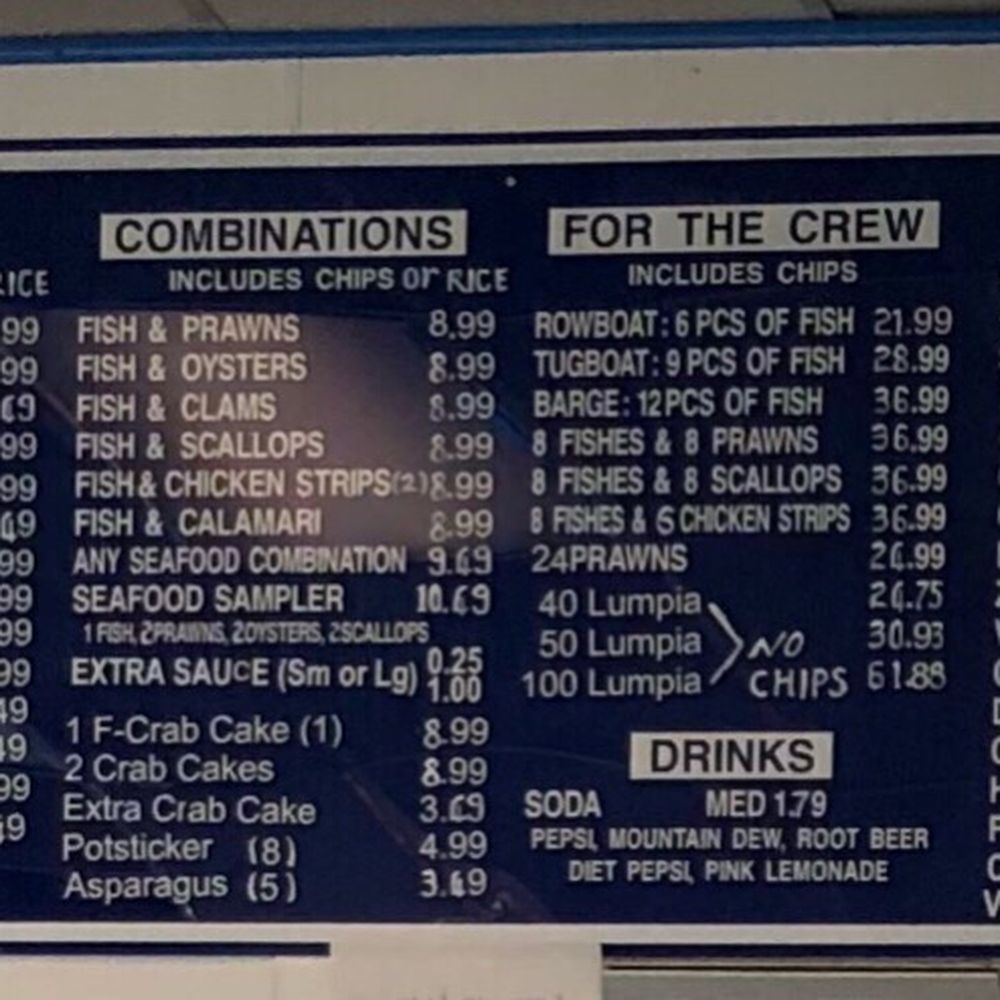 Tugboat Fish & Chips - Seafood Near Me - Vacaville, California