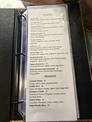 Menu photo 3 Sage Leaf Reno, NV