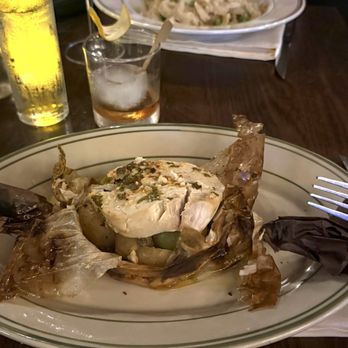 Leto's Osteria - Swordfish in parchment - Italian Near Me - Petoskey, Michigan Leto's Osteria - Swordfish in parchment - Italian Near Me - Petoskey, Michigan