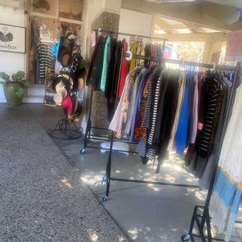 Manifest - Clearance racks outside. 50% off - Used, Vintage & Consignment Near Me - Carmel Valley, California Manifest - Clearance racks outside. 50% off - Used, Vintage & Consignment Near Me - Carmel Valley, California