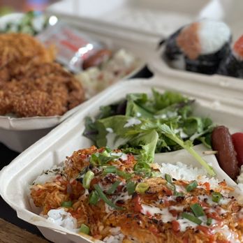 U Kitchen - a meal in a styrofoam container - Japanese Near Me - Honolulu, Hawaii