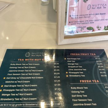 NUTTEA - Vegan Near Me - Vancouver, British Columbia