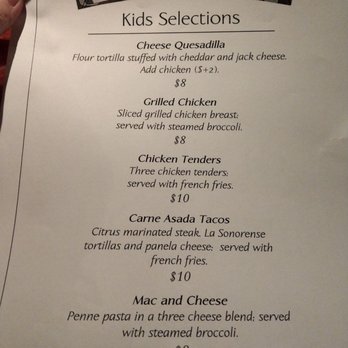 Phoenix City Grille - Kids menu - Bars Near Me - Phoenix, Arizona