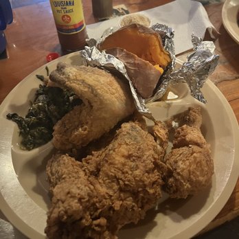 Lambert's Cafe - Fried chicken, turnip greens, sweet potato - Seafood Near Me - Foley, Alabama Lambert's Cafe - Fried chicken, turnip greens, sweet potato - Seafood Near Me - Foley, Alabama