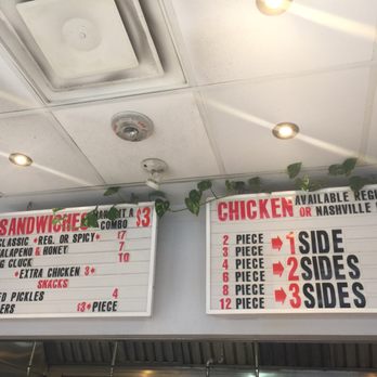 PG Clucks - Menu and prices as of June 2017. - Sandwiches Near Me - Toronto, Ontario
