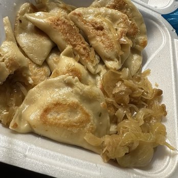 Cop Out Pierogies - Potato and cheese pierogies didn't disappoint!! They were amazing !!! - Polish Near Me - Pittsburgh, Pennsylvania Cop Out Pierogies - Potato and cheese pierogies didn't disappoint!! They were amazing !!! - Polish Near Me - Pittsburgh, Pennsylvania