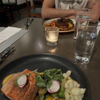 Brownstone Restaurant - Sockeye salmon - Canadian (New) Near Me - Kamloops, British Columbia Brownstone Restaurant - Sockeye salmon - Canadian (New) Near Me - Kamloops, British Columbia