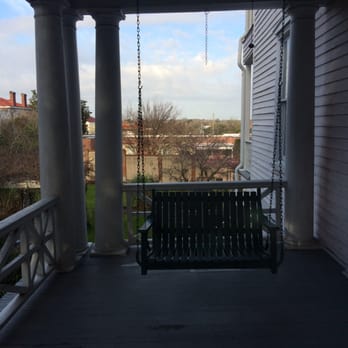 Rosehill Inn Bed & Breakfast - A sneak peak of one of the porch swings, so pretty! - Hotels Near Me - Wilmington, North Carolina Rosehill Inn Bed & Breakfast - A sneak peak of one of the porch swings, so pretty! - Hotels Near Me - Wilmington, North Carolina