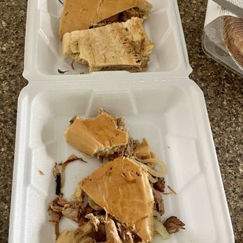 Breakfast In Havana - Pan con lechon. Forgot to snap the photo prior to me starting to eat it. lol - Breakfast & Brunch Near Me - West Melbourne, Florida Breakfast In Havana - Pan con lechon. Forgot to snap the photo prior to me starting to eat it. lol - Breakfast & Brunch Near Me - West Melbourne, Florida