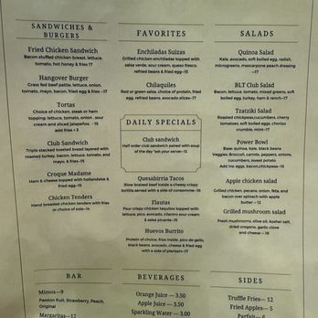 Huevos Etc - Lunch Menu - Pancakes Near Me - Indianapolis, Indiana