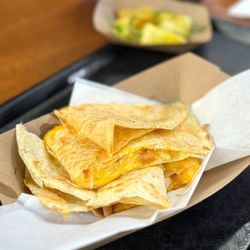 Holé Molé - Shrimp quesadilla - yum & cheesy :)