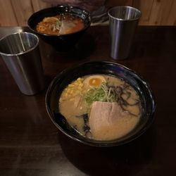 ARAKI Ramen & Bubble Tea - Tonkotsu Miso Ramen, Spicy Miso Ramen