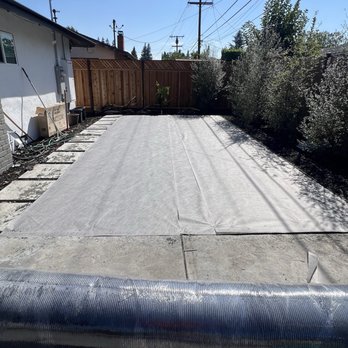 Solorio Landscaping - Weed barrier fabric covered! - Landscaping Near Me - San Jose, California