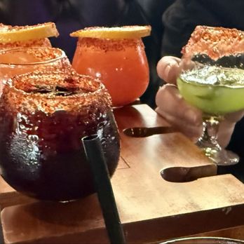 Clandestino Gastro-Bar - Margarita Flight - Latin American Near Me - Azusa, California Clandestino Gastro-Bar - Margarita Flight - Latin American Near Me - Azusa, California