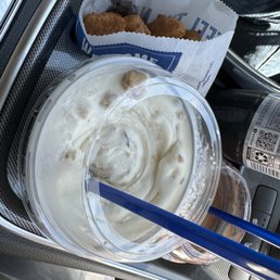 Concrete mixer and cheese curds