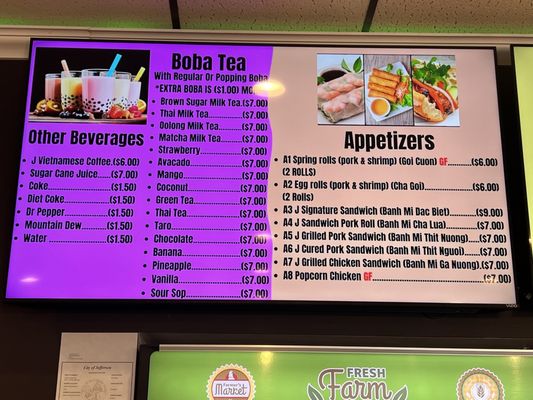 Menu photo 6 J Vietnamese Cafe Jefferson City, MO Menu photo 6 J Vietnamese Cafe Jefferson City, MO