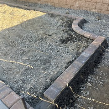RCA Hardscapes - a picture of a patio being built - Landscaping Near Me RCA Hardscapes - a picture of a patio being built - Landscaping Near Me