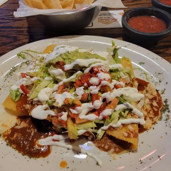 Hacienda Bar & Grill - Enchilada supreme. Robust full of flavor - Mexican Near Me - McDonough, Georgia Hacienda Bar & Grill - Enchilada supreme. Robust full of flavor - Mexican Near Me - McDonough, Georgia
