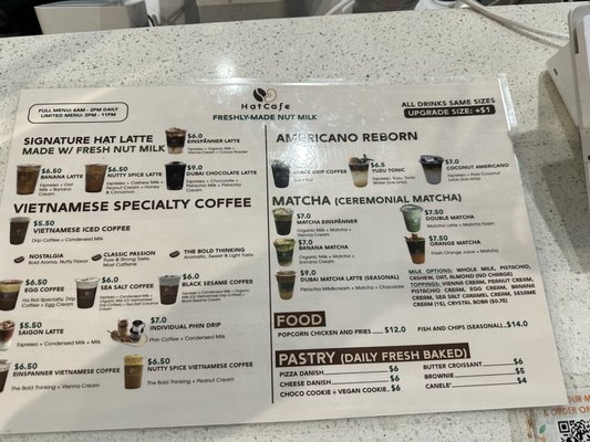 Menu photo 2 Hạt Cafe San Gabriel, CA Menu photo 2 Hạt Cafe San Gabriel, CA