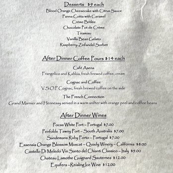 Asena Restaurant - Menu 8/23/2024 - Mediterranean Near Me - Alameda, California