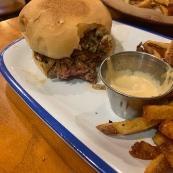 Burgersmith - Smith burger w. Smith fries. I had to try the butter & garlic fries and they were excellent! Friendly service and fun pub atmosphere. - Burgers Near Me - Lafayette, Louisiana Burgersmith - Smith burger w. Smith fries. I had to try the butter & garlic fries and they were excellent! Friendly service and fun pub atmosphere. - Burgers Near Me - Lafayette, Louisiana