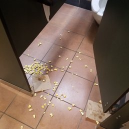 Who takes their popcorn on the $hit ter? Btw...there before AND after Mama Mia.
