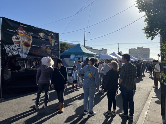 Sunset Night Market by null