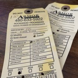 Armor Fire Protection - Tags found
