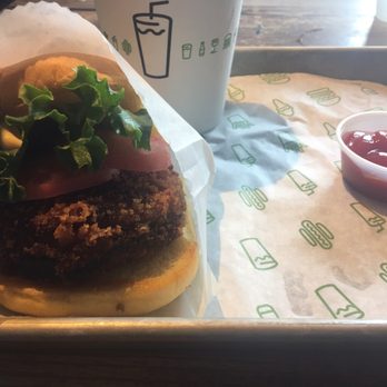 Shake Shack Dumbo - Mushroom burger. - Burgers Near Me - Brooklyn, New York